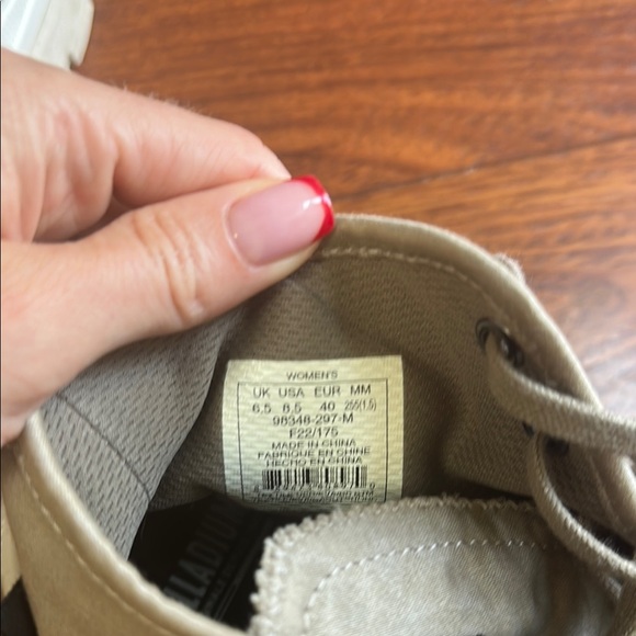 Palladium Taupe High-Top Sneakers - Picture 6 of 8